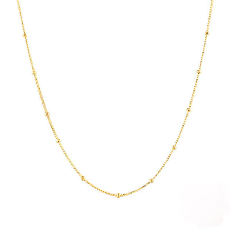 Tiny Gold Necklace