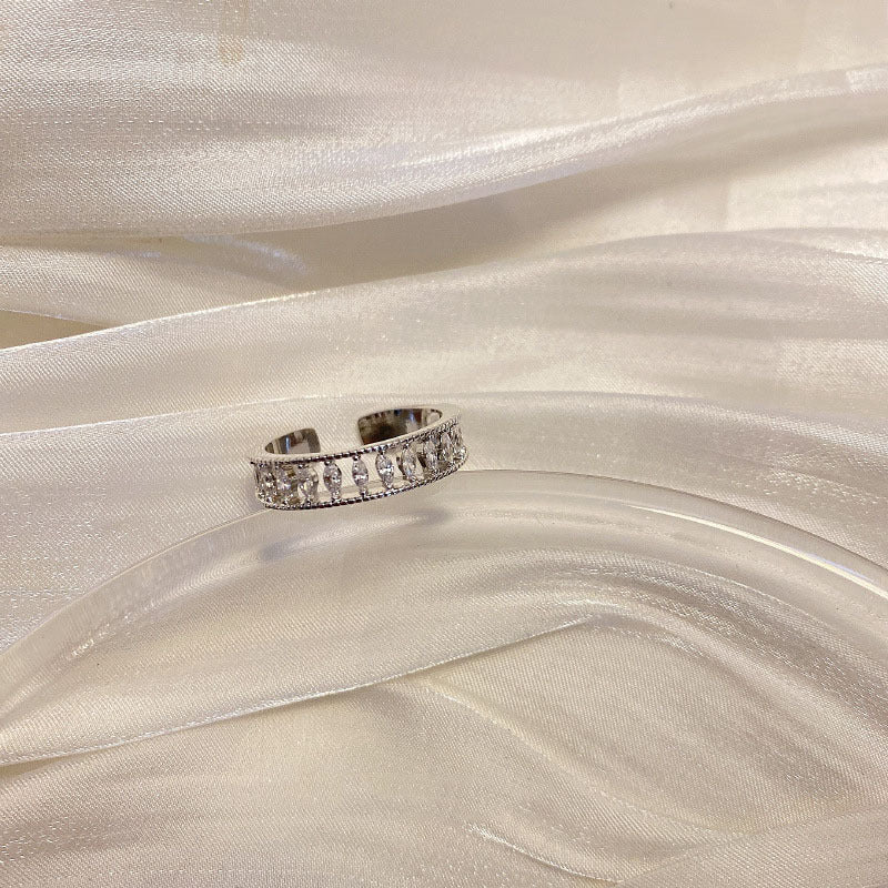 Index Finger Zirconia Open Ring