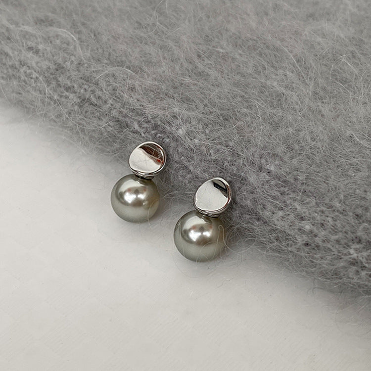 925 silver studs lPremium silver pearl stud earrings